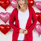 Classic Cardigan - Red