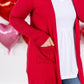 Classic Cardigan - Red