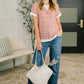 Vivid Memories Relaxed Top in Tomato Red