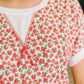 Vivid Memories Relaxed Top in Tomato Red