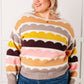 Wave Hello Sweater in Spring Mix