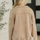 Remi Half Zip Pullover in Deep Camel