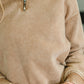 Remi Half Zip Pullover in Deep Camel