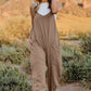 Roam V-Neck Pocketed Jumpsuit