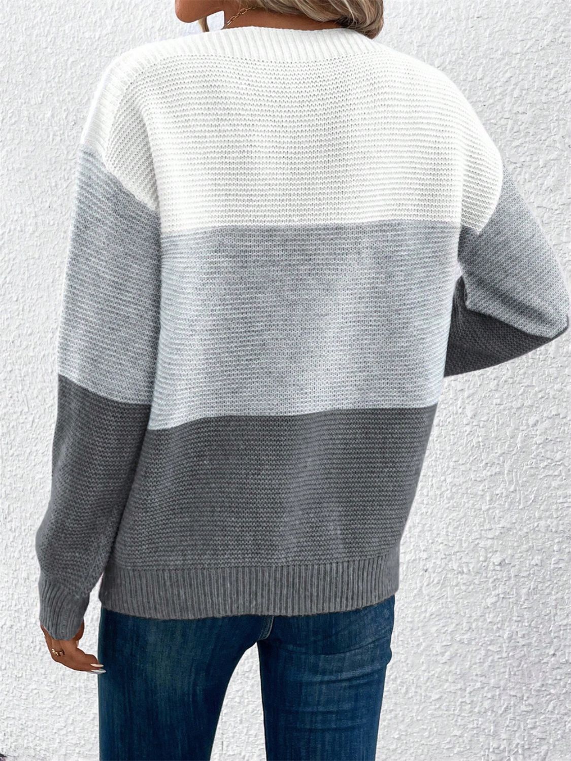 Sindra Color Block Sweater