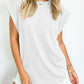 Must Be Ribbed Cap Sleeve Top