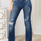 Mid Rise Distressed Bootcut - Judy Blue