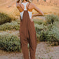 Roam V-Neck Pocketed Jumpsuit