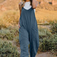 Roam V-Neck Pocketed Jumpsuit