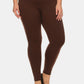 Seamless Fleece Lined Leggings in Coffee