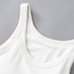 Skinny Rib Built in Bra Tank