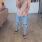 Mabel Plaid Henley