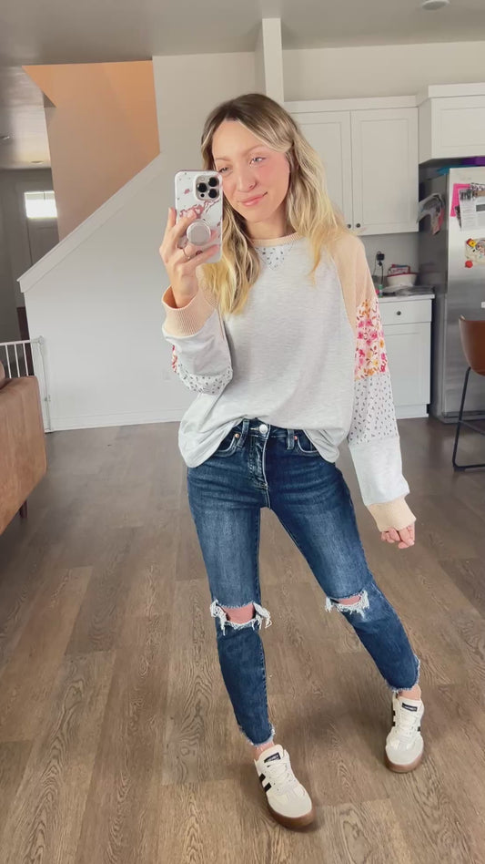 *free ship today* Maybelle Mixed Top