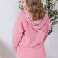 Vintage Wash Beach Hoodie - Dusty Pink