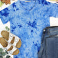Sophie Top - Blue Tie Dye
