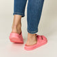 Perfectly Pink Double Buckle Open Toe Sandals