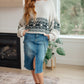 Don't Waver Fringe Detail Sweater