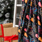 Holiday Blanket in Neon Trees