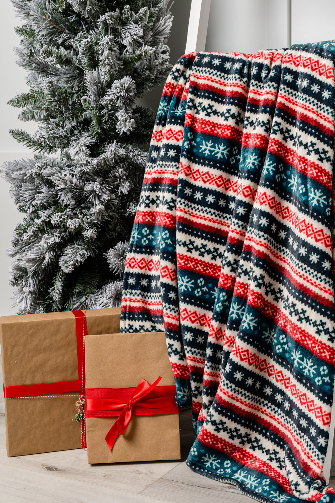 Holiday Blanket in Sweater Knit