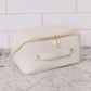 Large Capacity Cosmetic Bag in Ivory